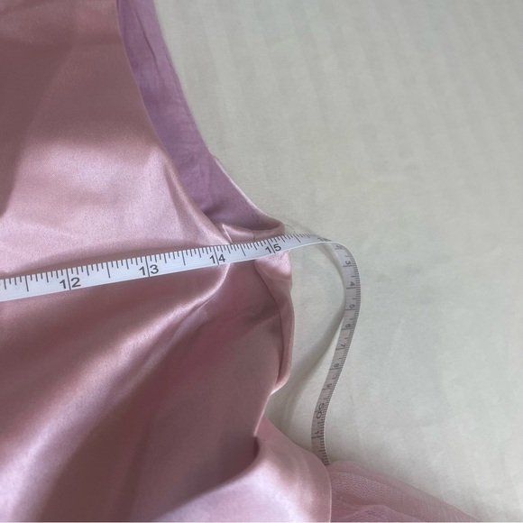 NNJXD Pink Flower Girl Formal Dress Zipper Closure Size Tab 160 Age 11-12 years - Picture 7 of 13